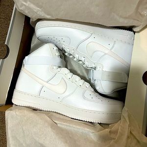 Brand New All White Nike Air Force 1 Men’s 15